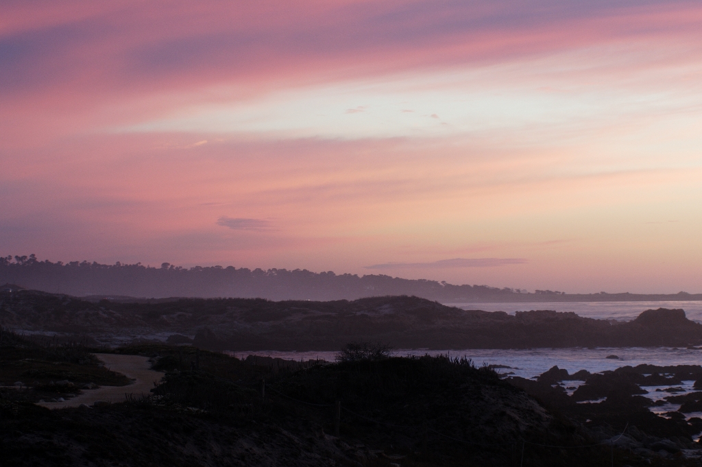 San Francisco - de retour de Monterey ... une plage